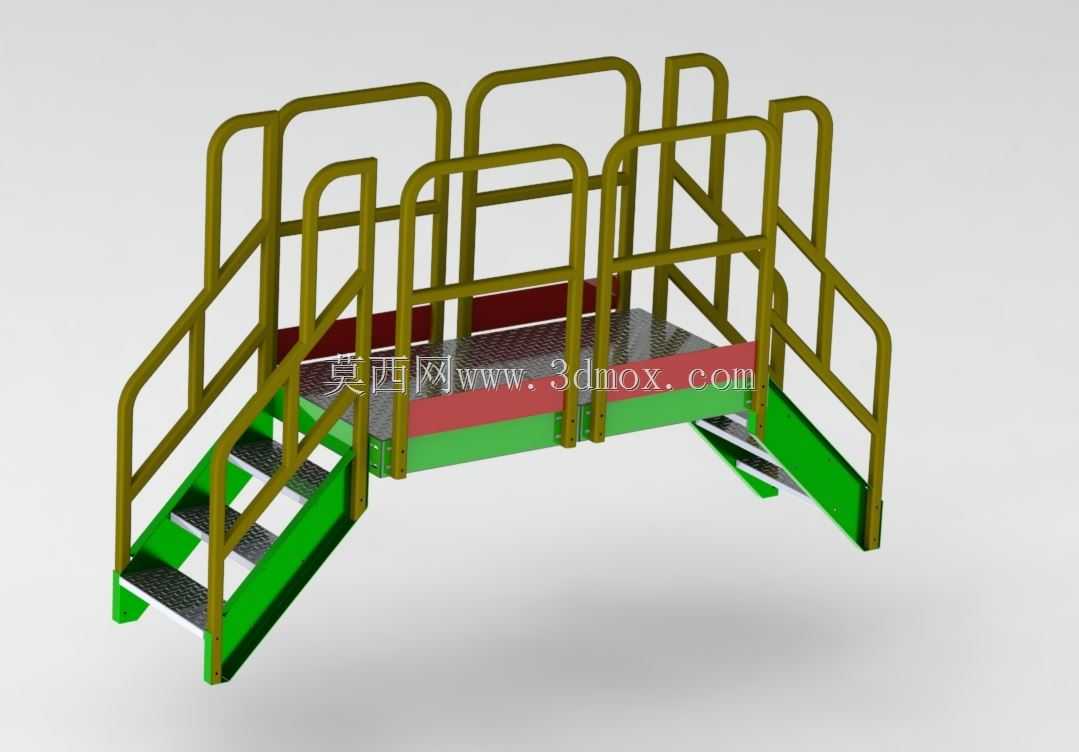 ģ�黯ƽ̨��¥��-Escaleras y plataformas Modulares