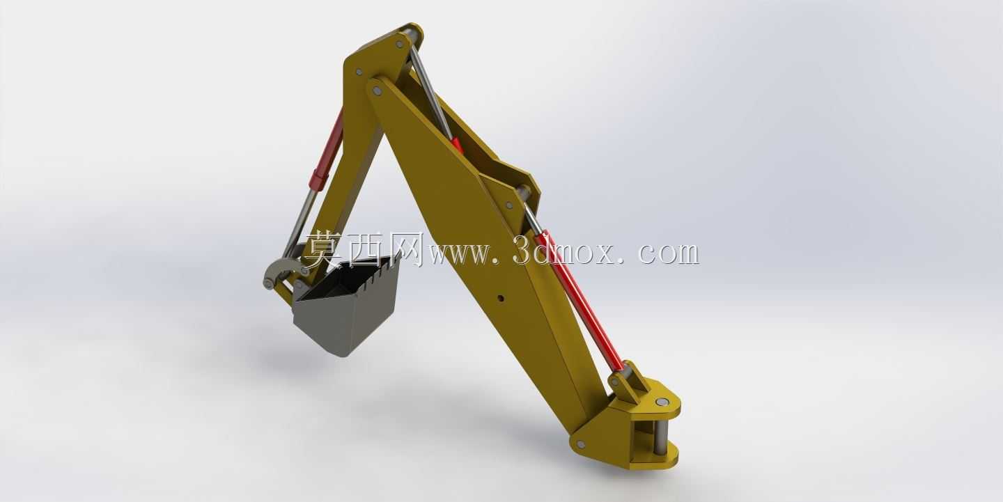 Brazo Retroexcavador��Universidad Cesar Vallejo��SolidWorks�����¼����˶�������