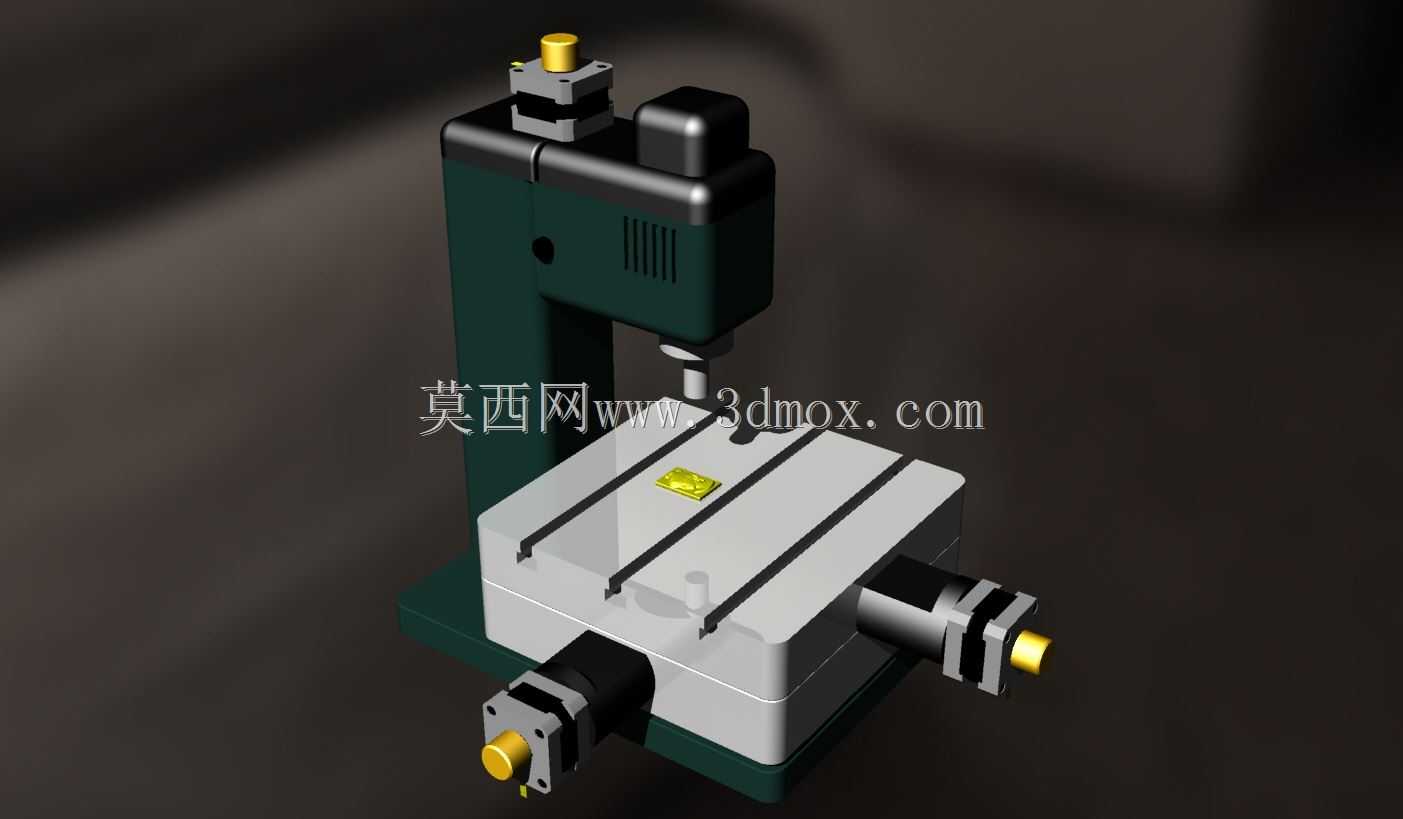 带Proxxon MF70的小型数控系统