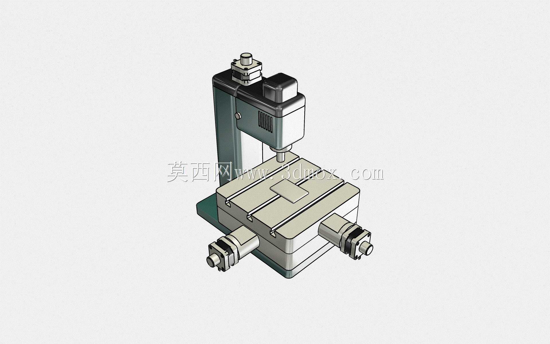 带Proxxon MF70的小型数控系统