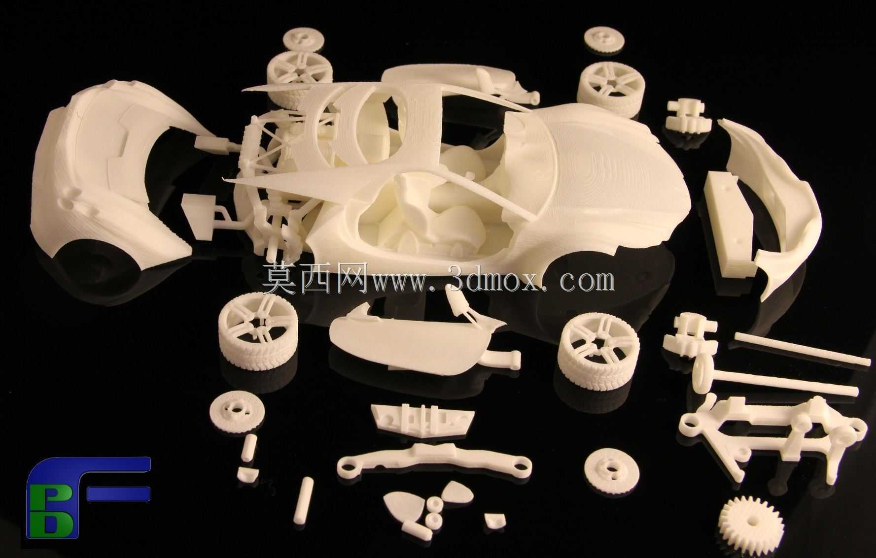 广南卫-3D可打印模型车