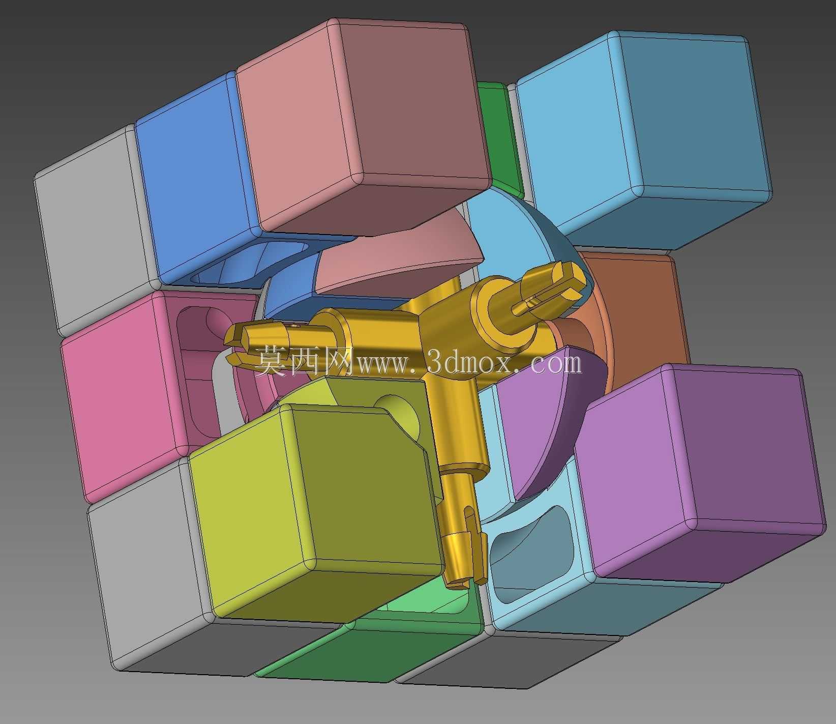 Magic cube、braz、Autodesk Inventor\u0026 Fusion 2013