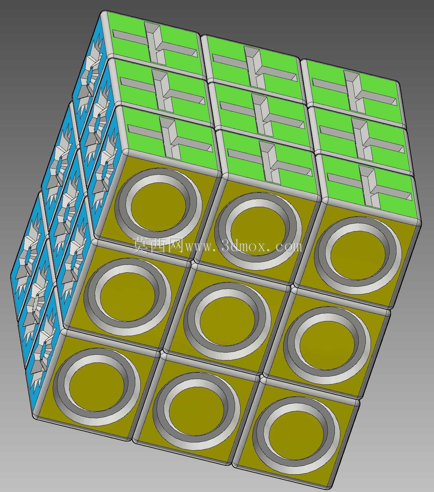 Magic cube、braz、Autodesk Inventor\u0026 Fusion 2013
