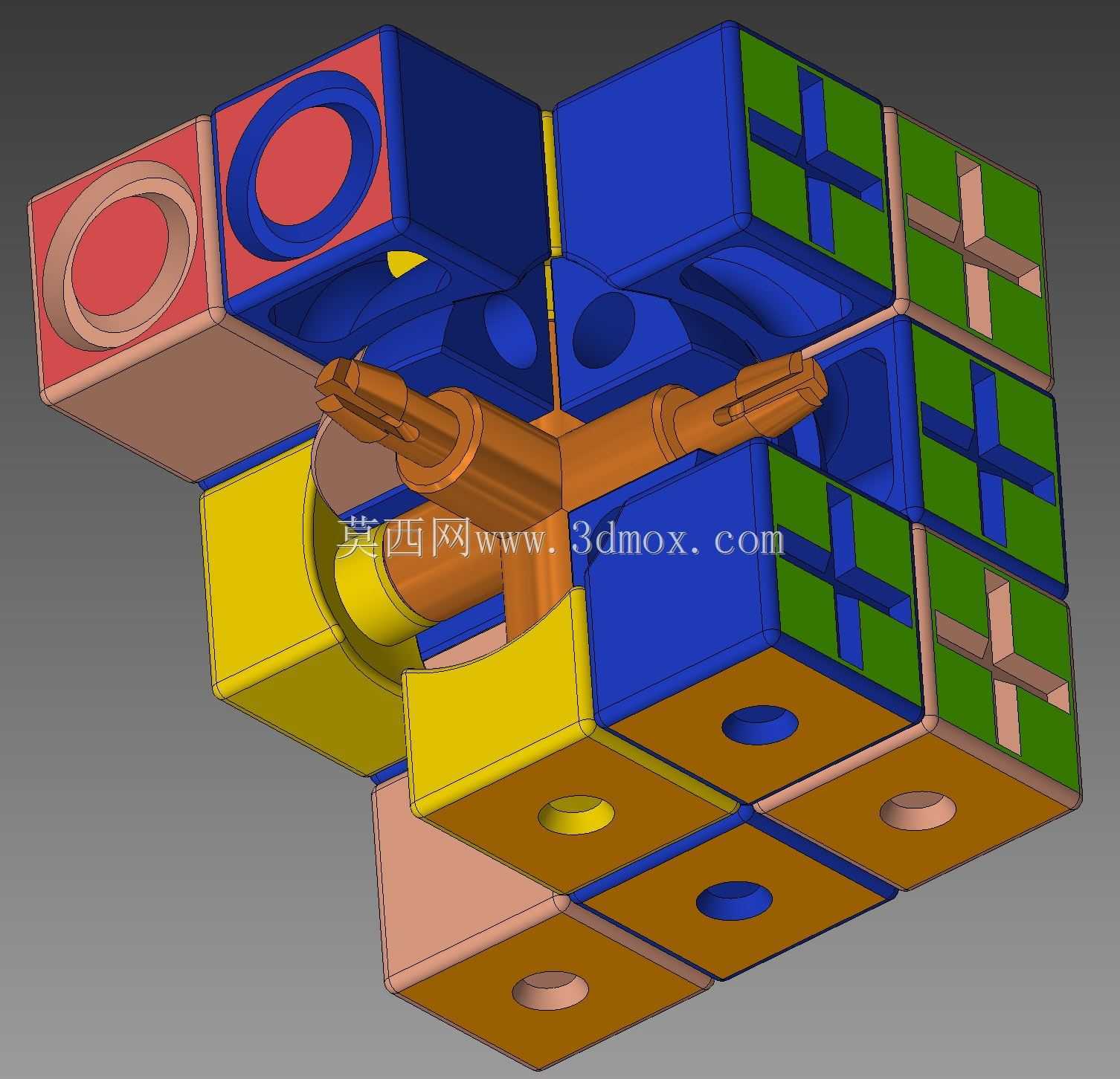 Magic cube、braz、Autodesk Inventor\u0026 Fusion 2013