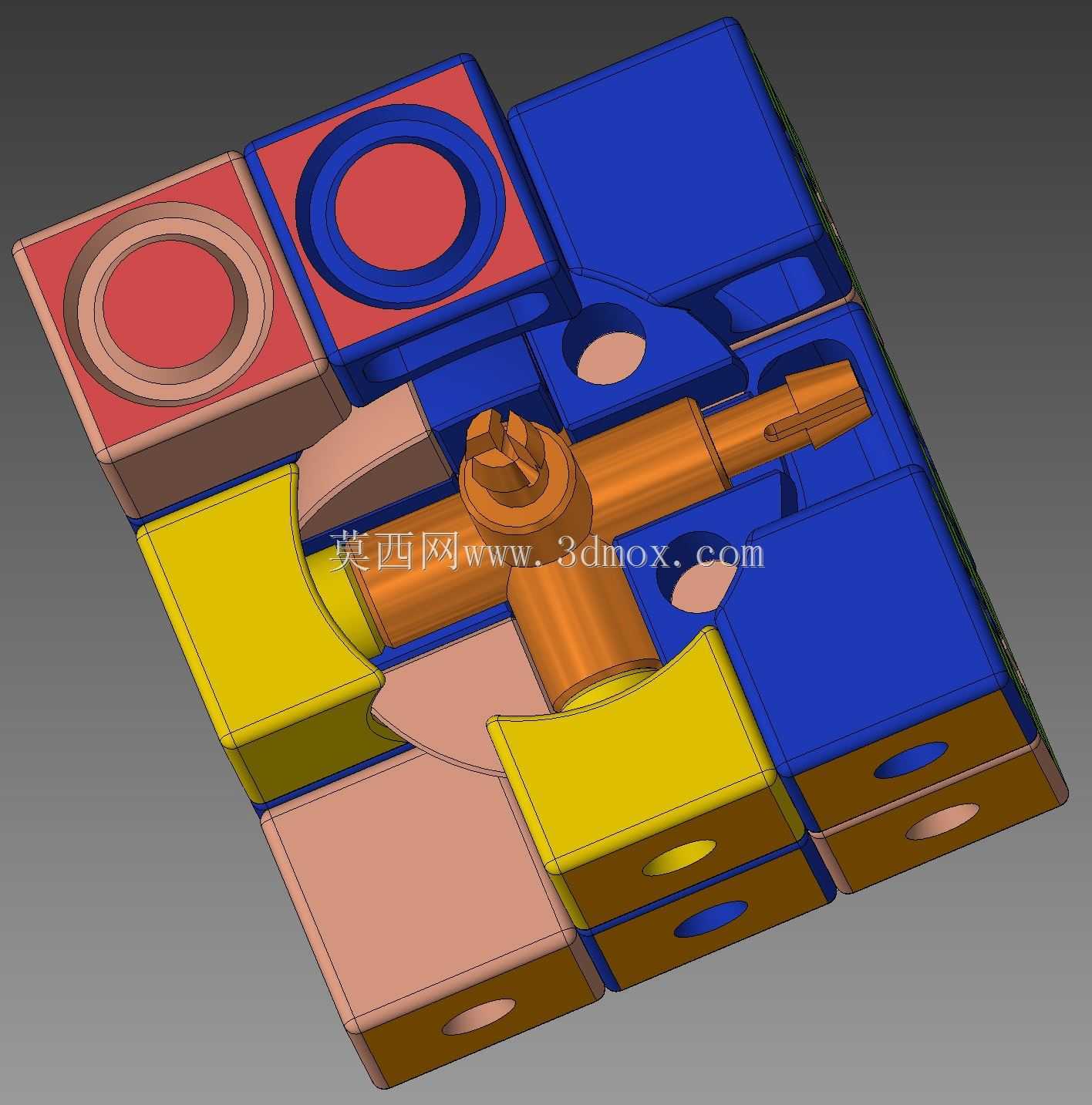 Magic cube、braz、Autodesk Inventor\u0026 Fusion 2013