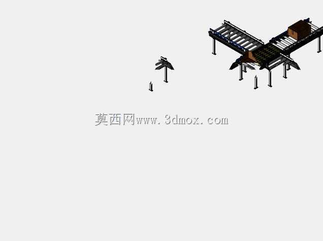 辊道输送机产品分拣线V5【Rulolu Konvey?rürün Ay?rma Hatt?V5】