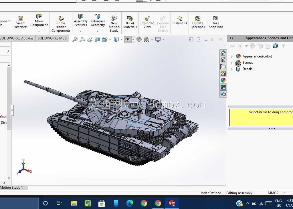 t90ms���޵�solidworksģ��