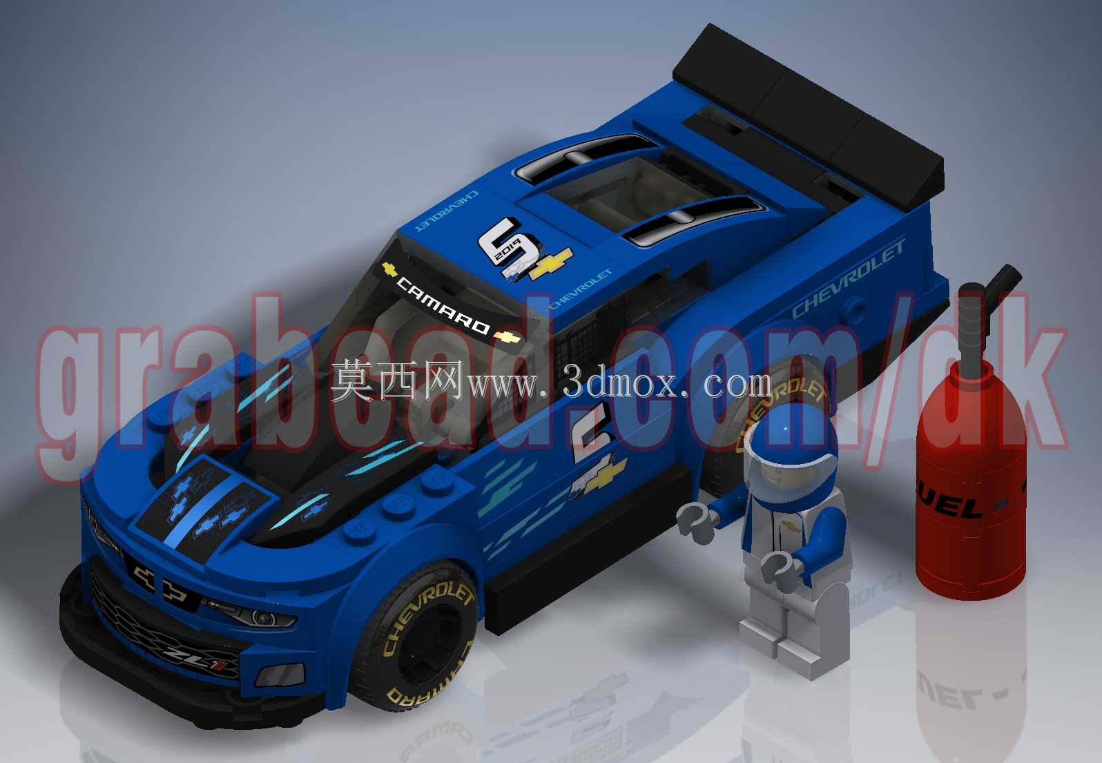乐高速度冠军-雪佛兰Camaro ZL1赛车(75891)