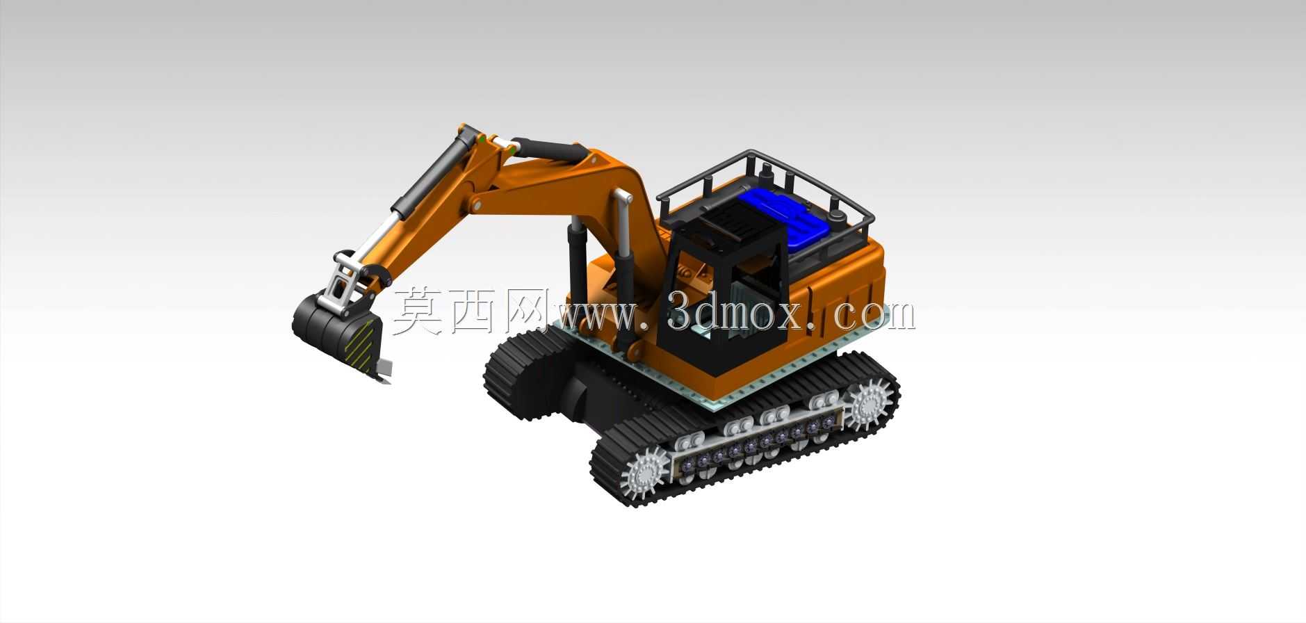 挖掘机玩具模型