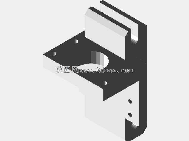带螺丝的迷你3D打印机