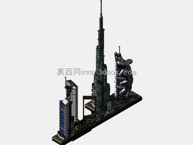 乐高建筑-迪拜(21052)