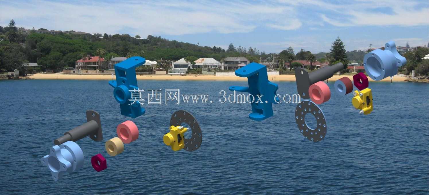 巴哈前轮总成