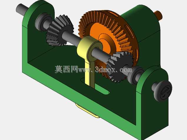 回转机构SOLIDWORKS运动