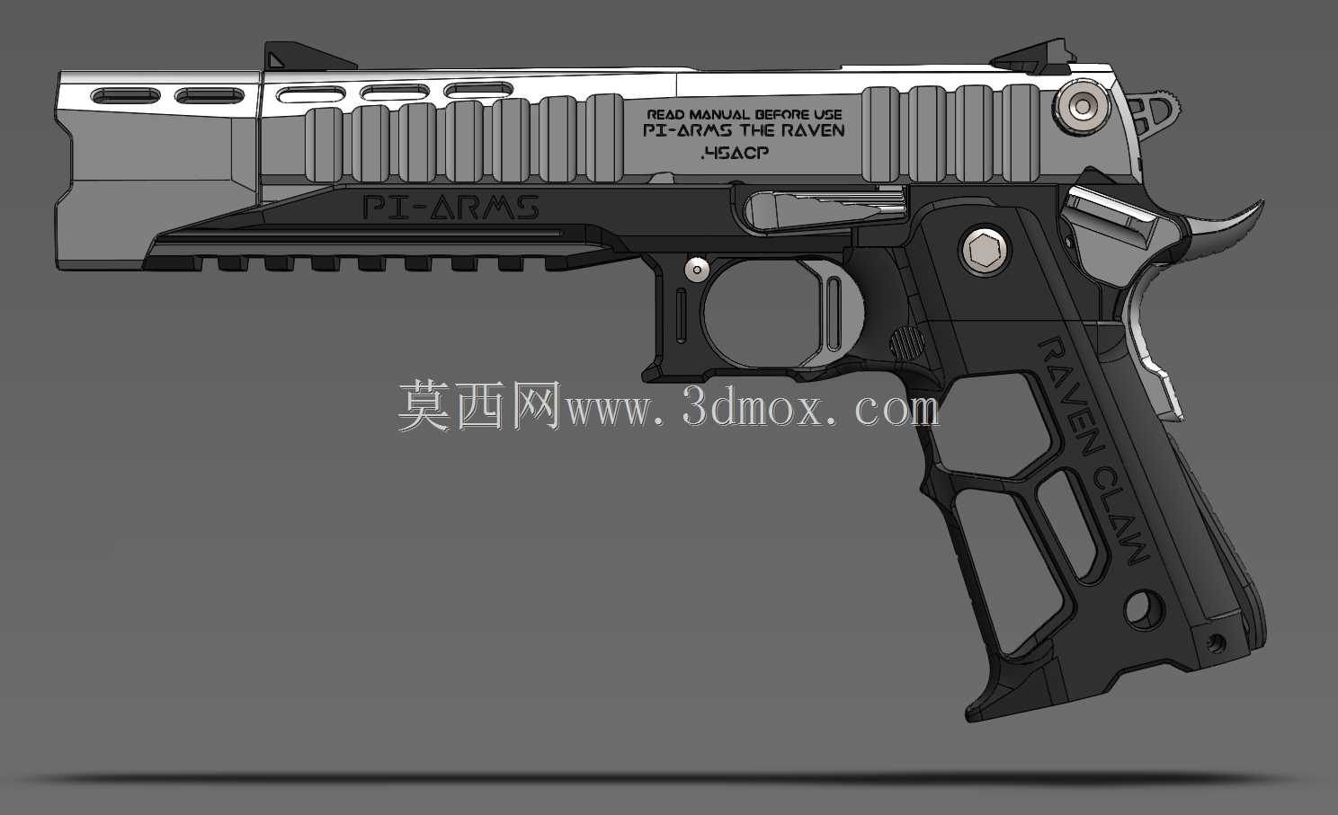 皮臂乌鸦。45ACP