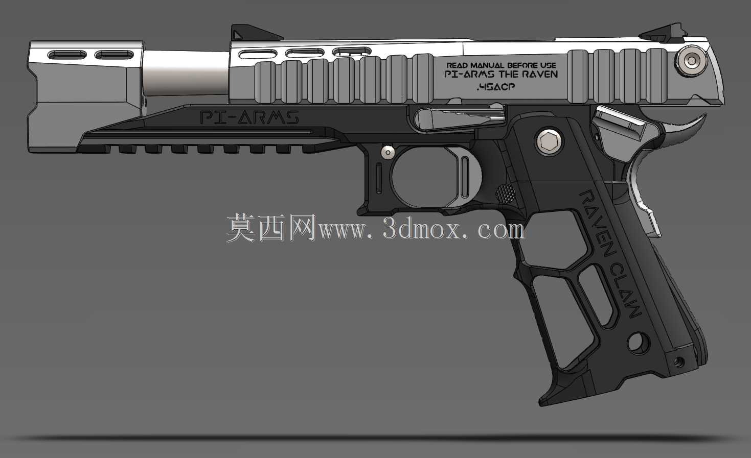 皮臂乌鸦。45ACP