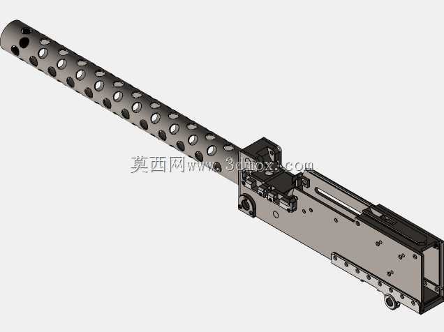加州布朗宁M1919A4。30-06斯普林菲尔德机枪(约1969年)