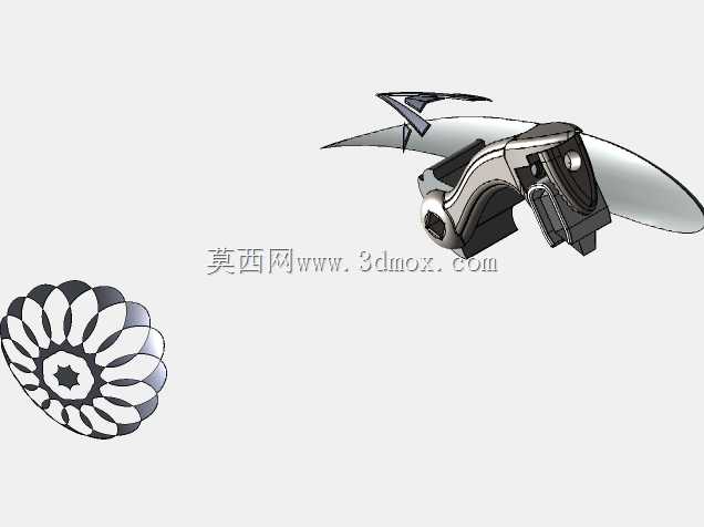 Flintlock手枪-全机械-全实体模型