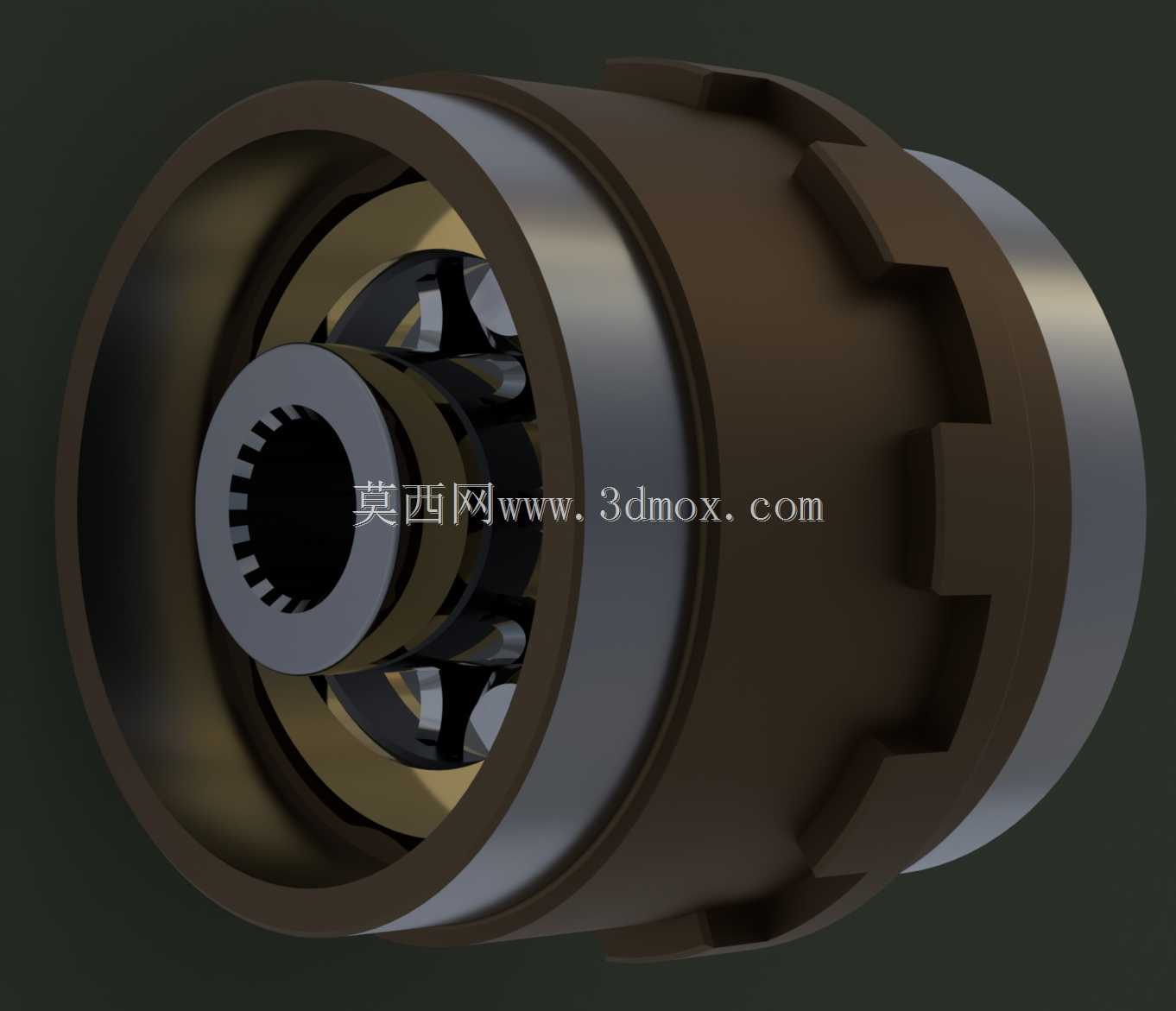 John Deere Gator 825i自动接合前差速器轮毂总成
