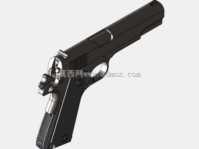 M1911-A1枪(所有零件已装配)