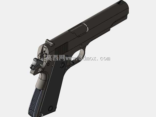 M1911-A1枪(所有零件已装配)