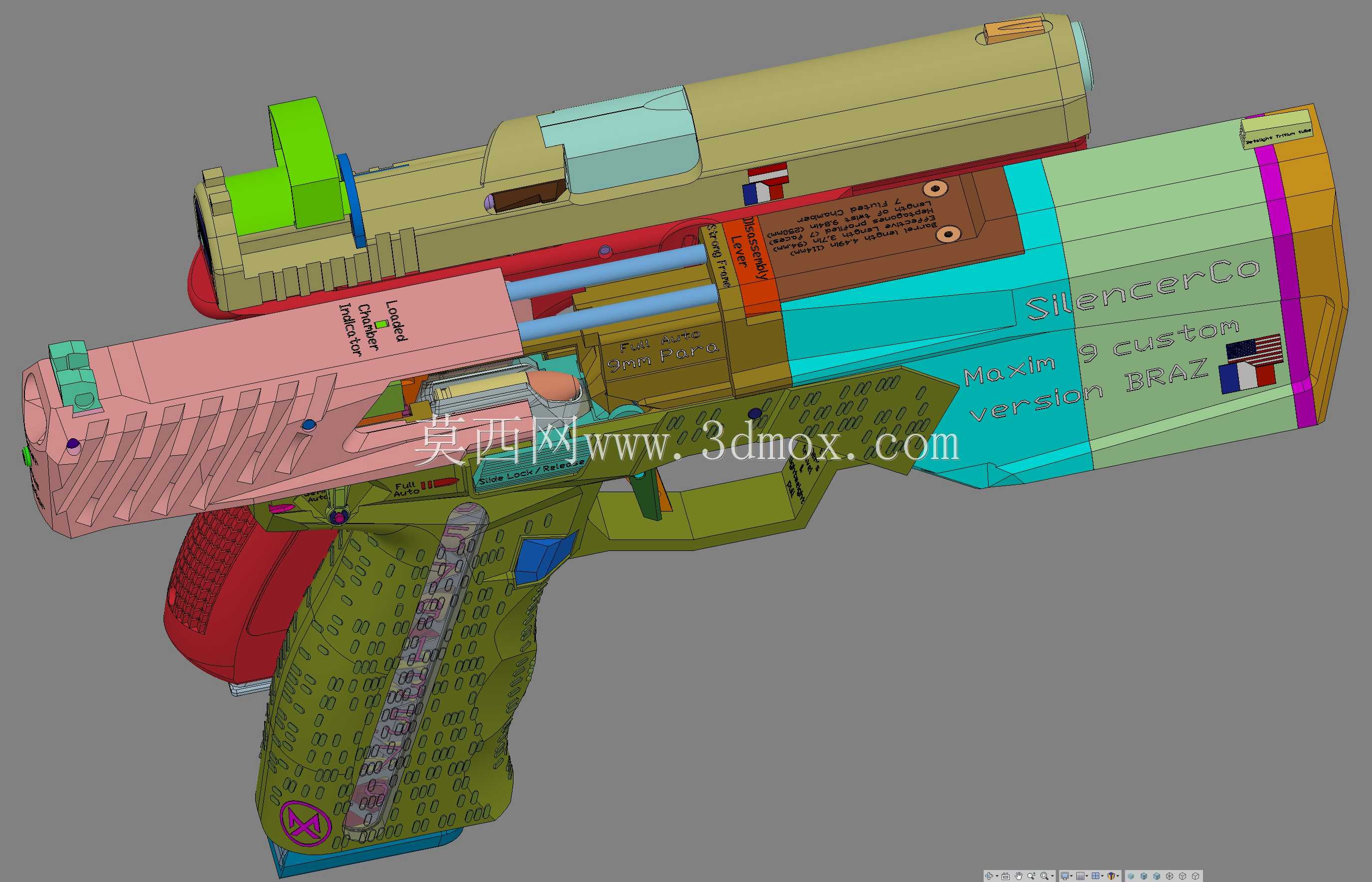 Maxim 9 BRAZ 9mmȫ�Զ�����������