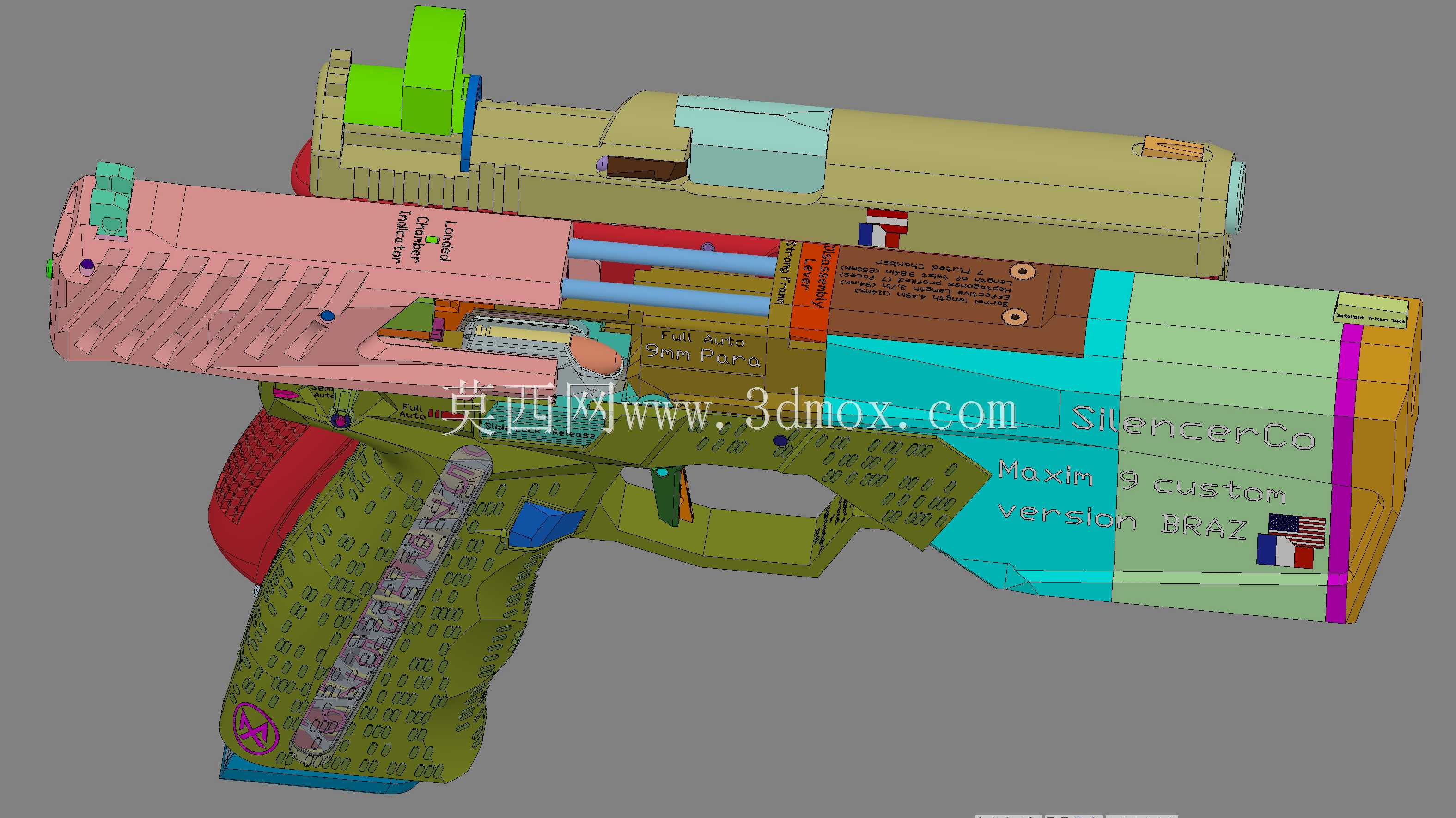 Maxim 9 BRAZ 9mmȫ�Զ�����������