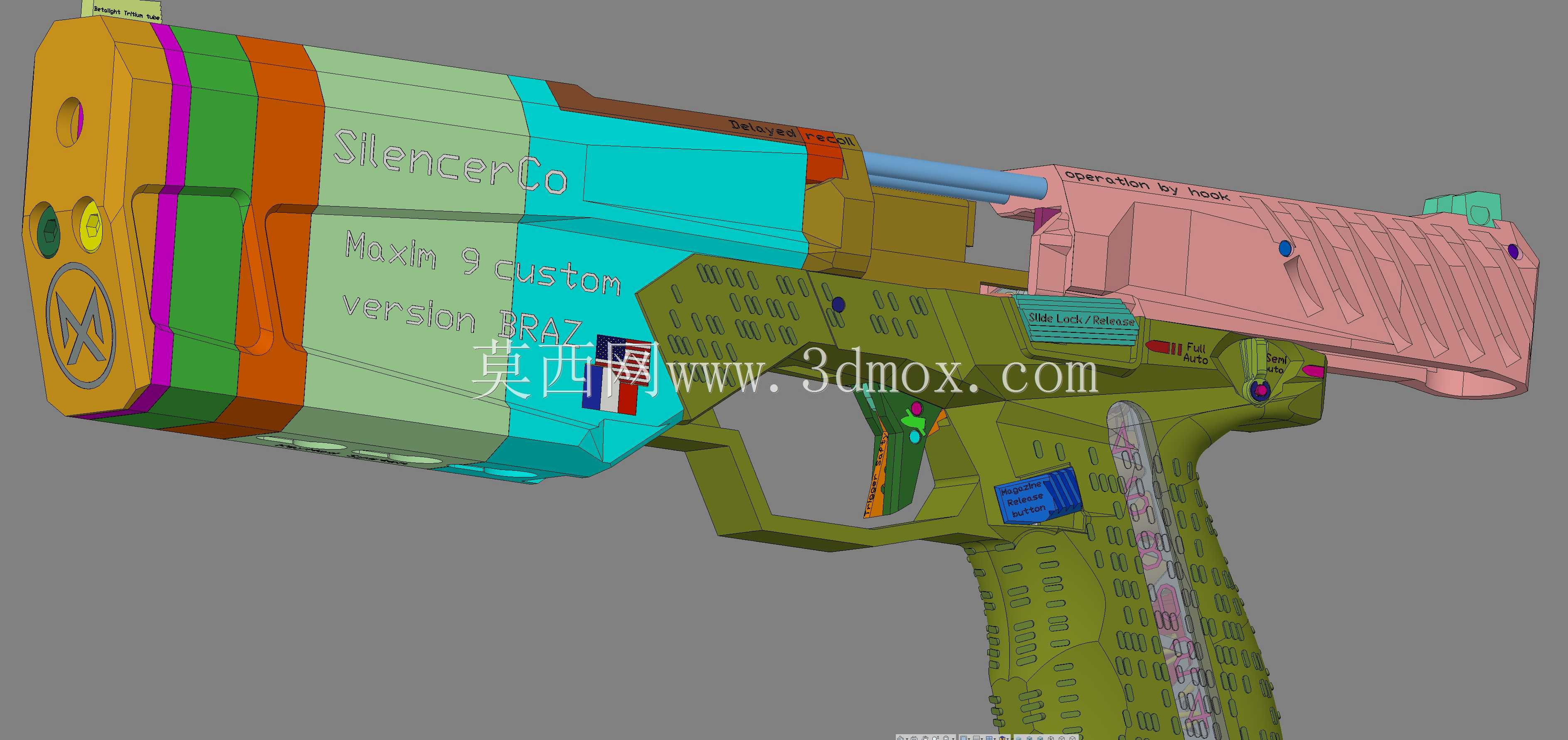 Maxim 9 BRAZ 9mmȫ�Զ�����������