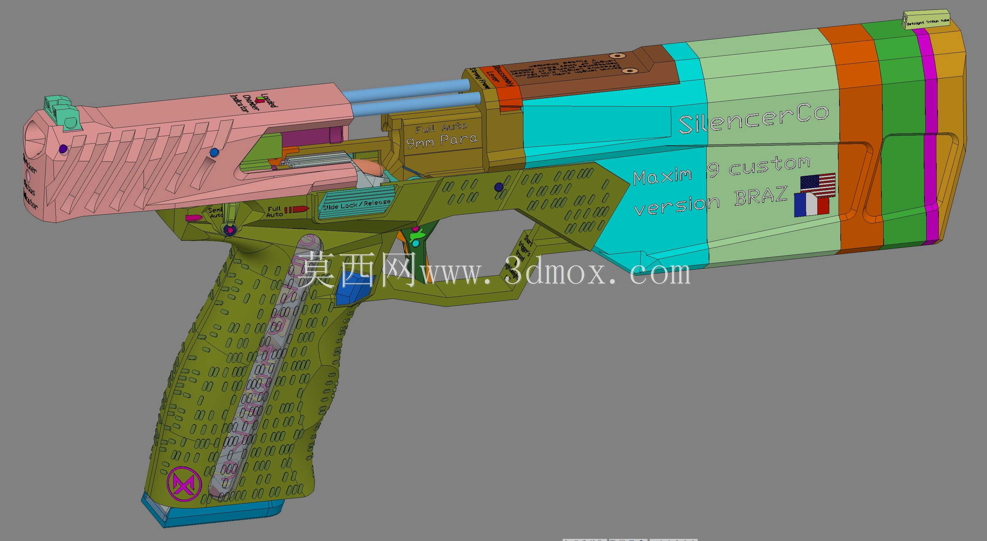 Maxim 9 BRAZ 9mmȫ�Զ�����������