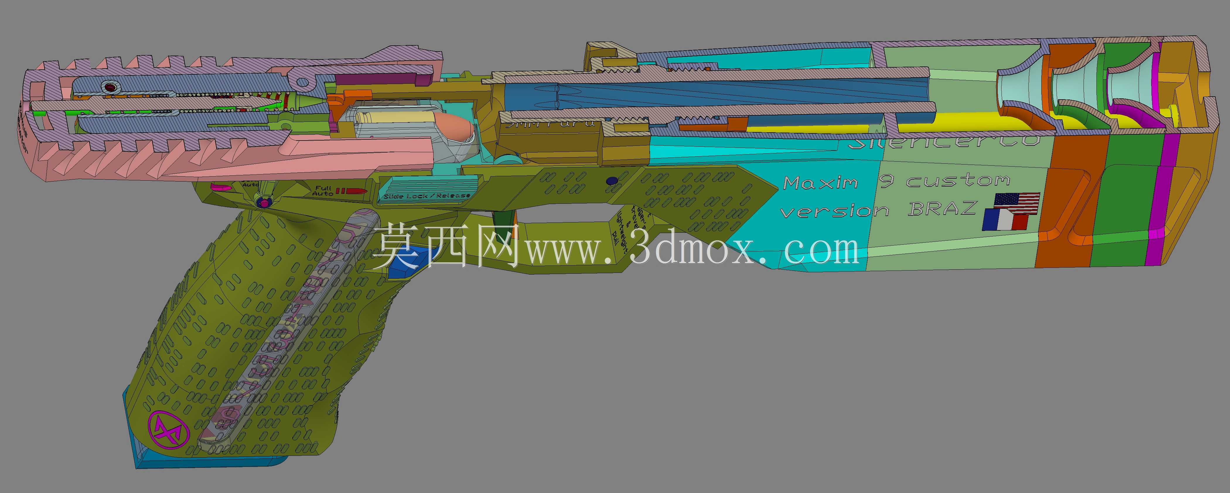 Maxim 9 BRAZ 9mmȫ�Զ�����������