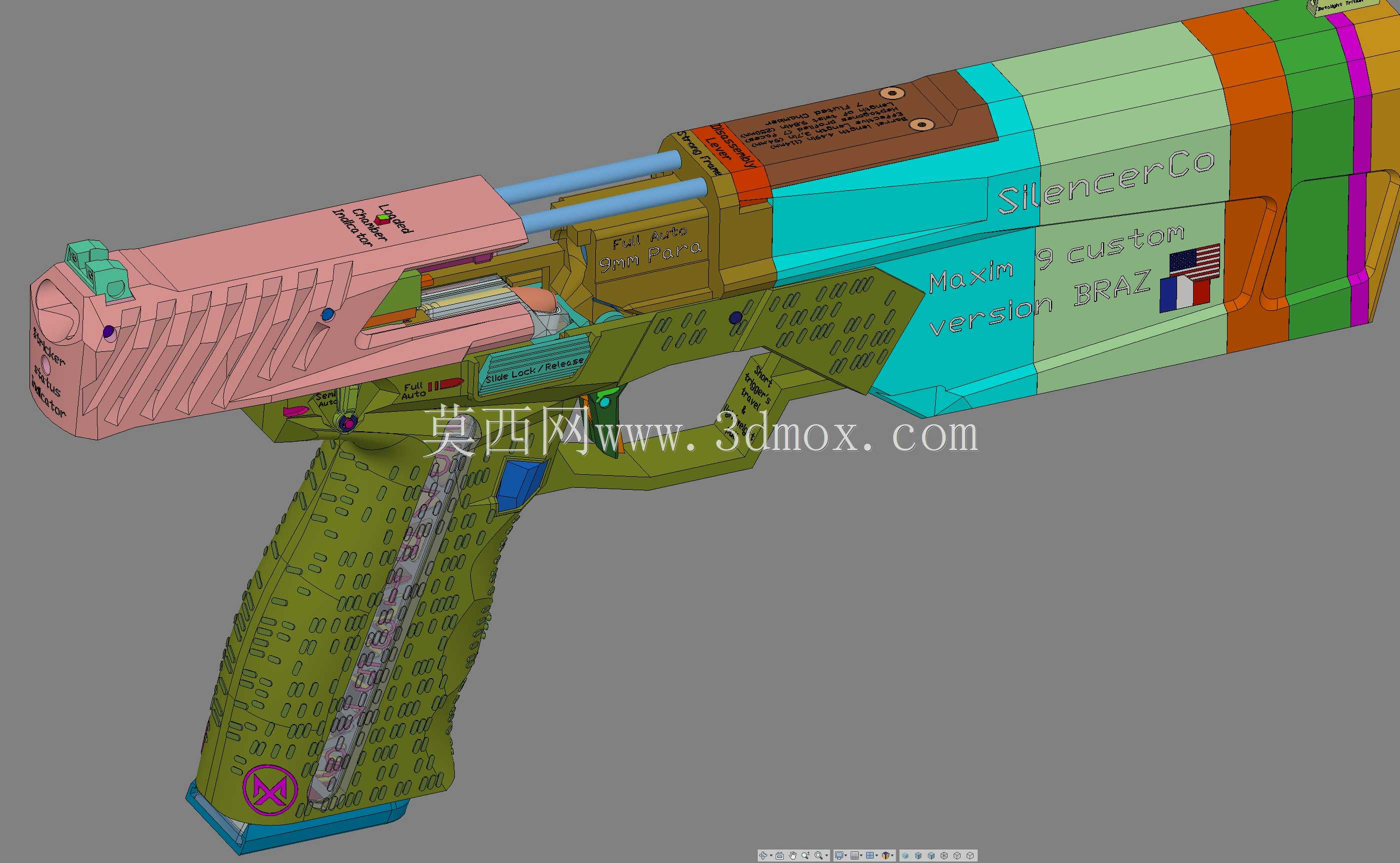 Maxim 9 BRAZ 9mmȫ�Զ�����������
