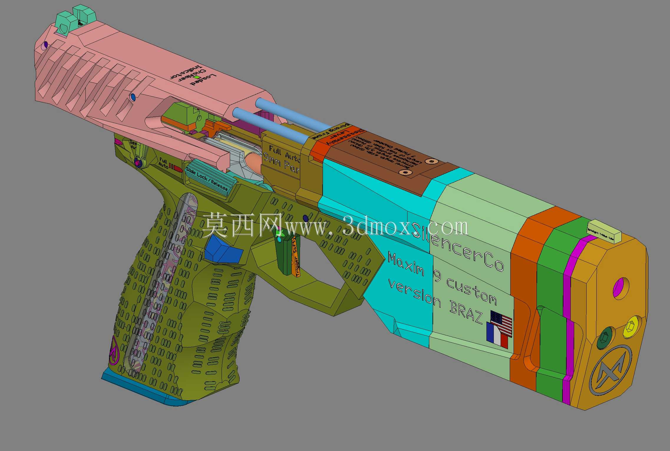 Maxim 9 BRAZ 9mmȫ�Զ�����������