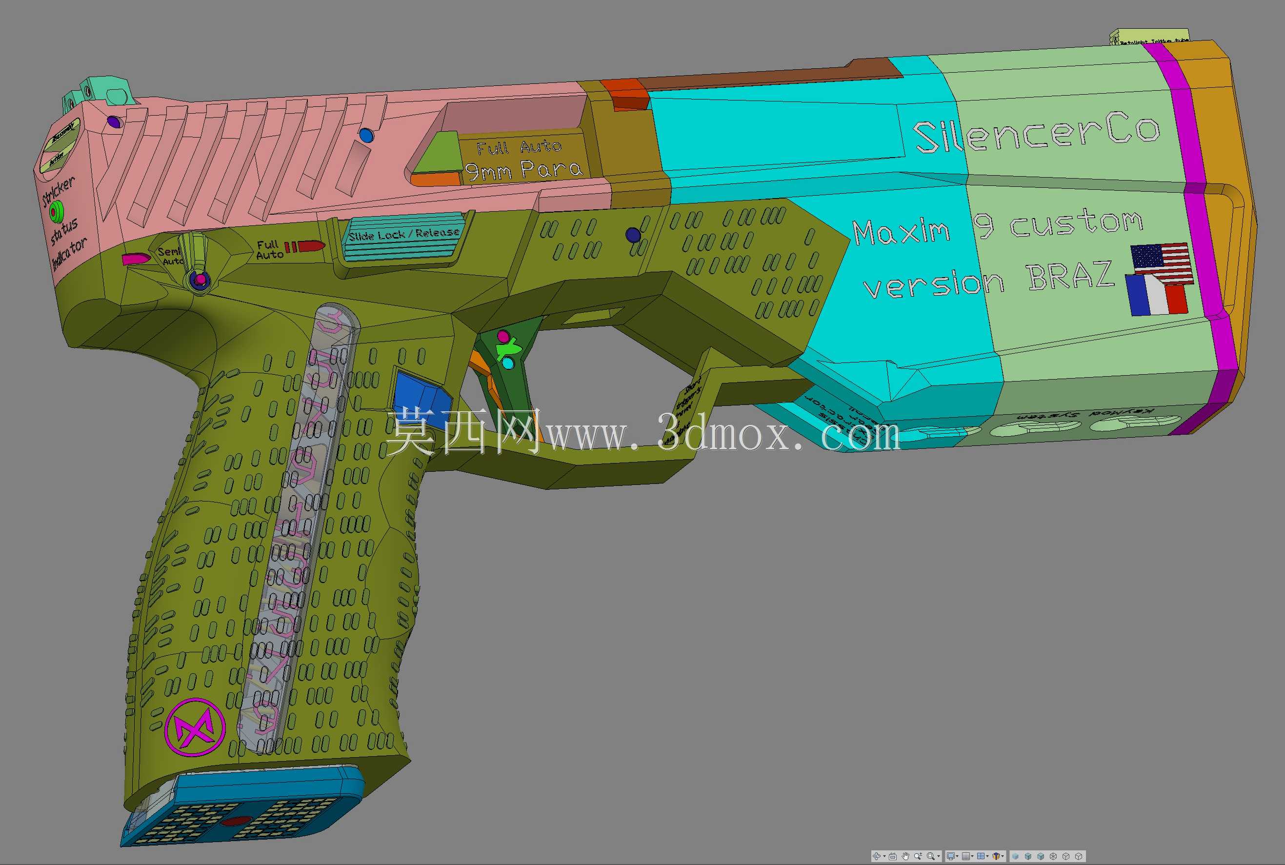 Maxim 9 BRAZ 9mmȫ�Զ�����������