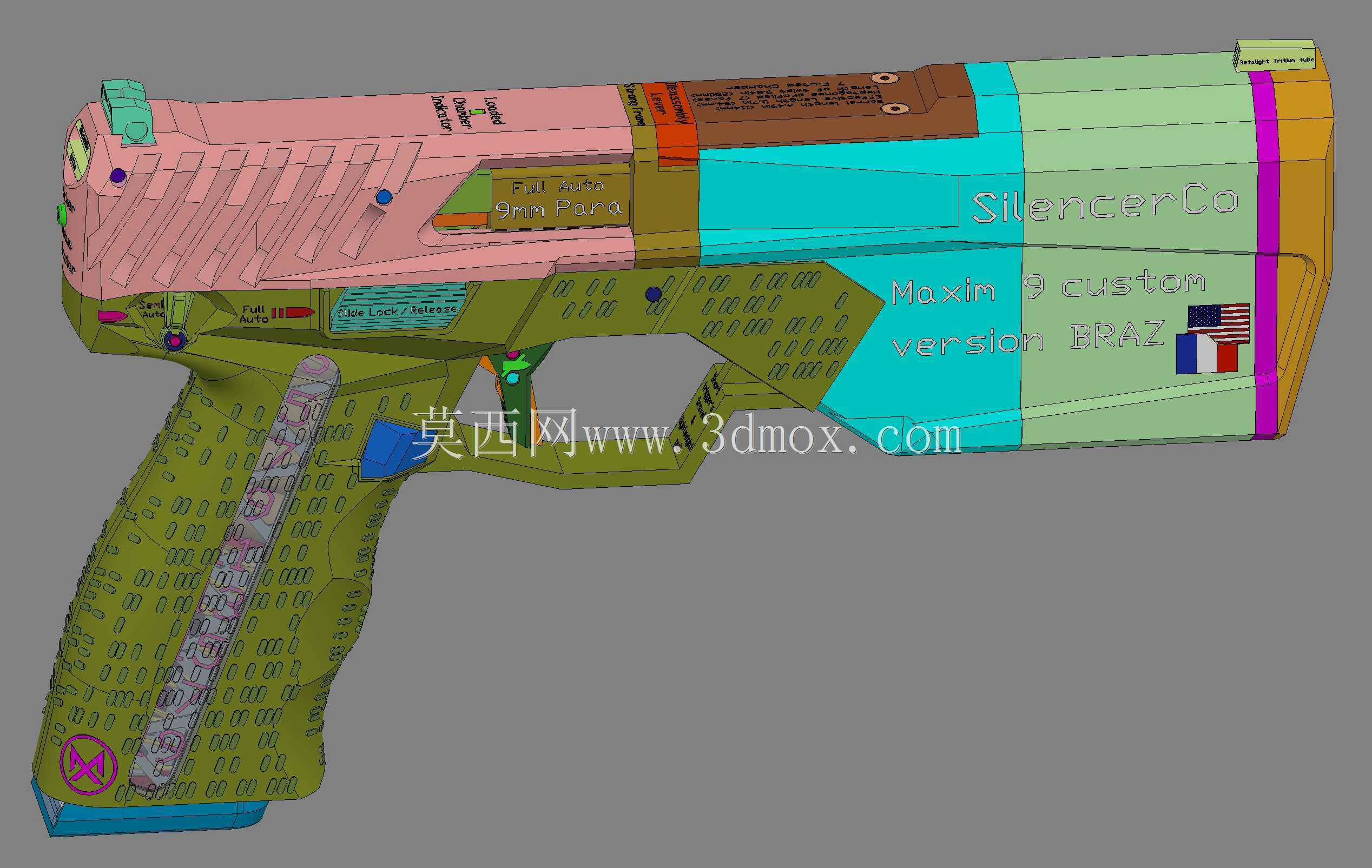 Maxim 9 BRAZ 9mmȫ�Զ�����������