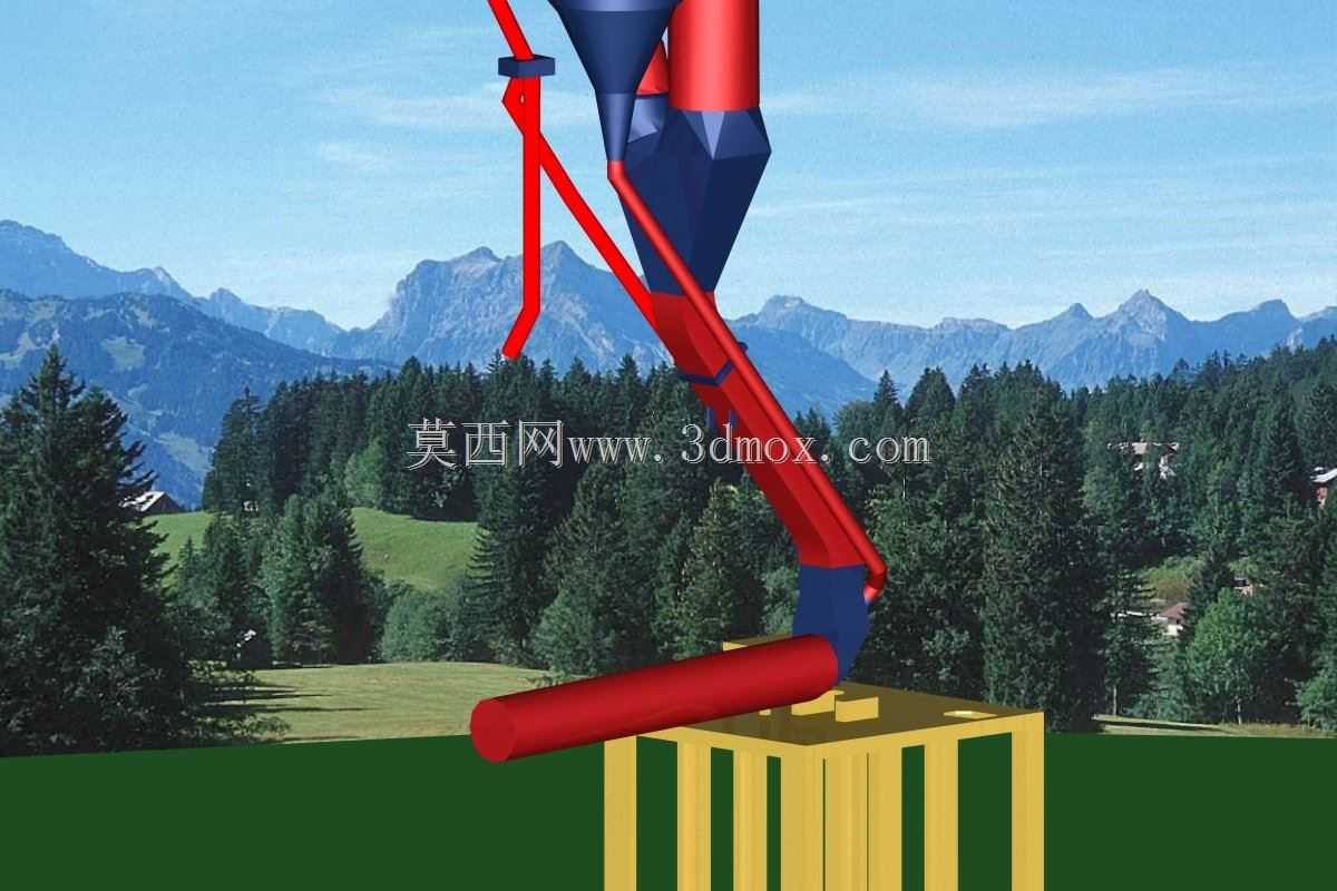 带燃烧室的窑上膨胀预热器