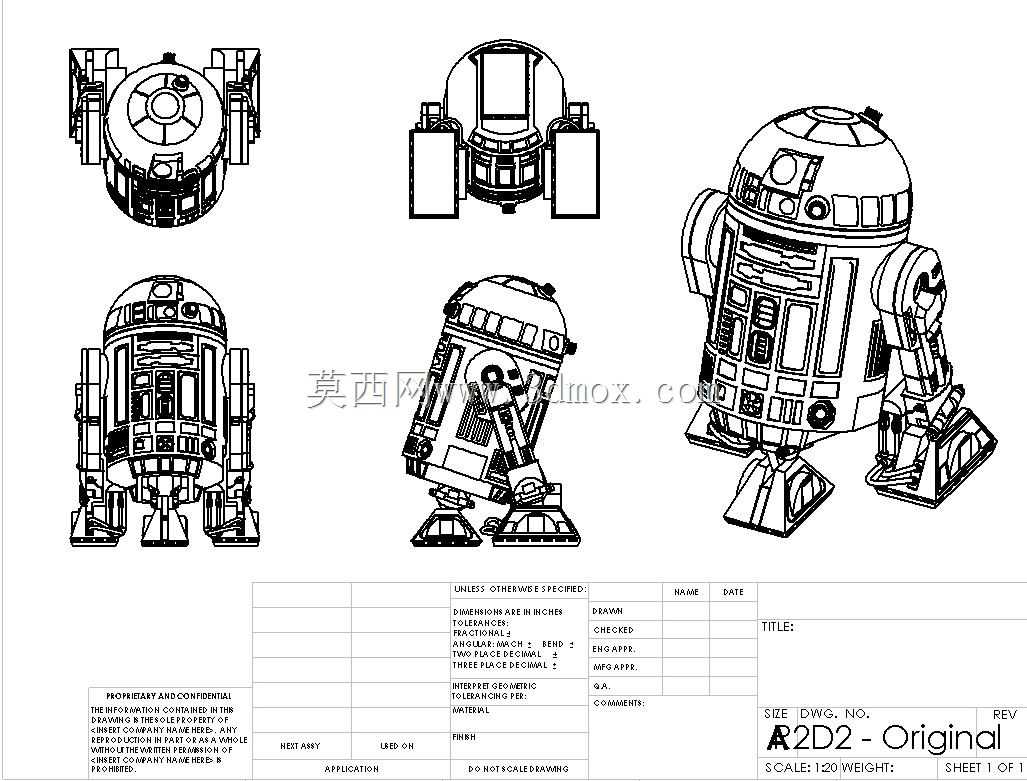 R2D2���е������ͼֽ��˵��