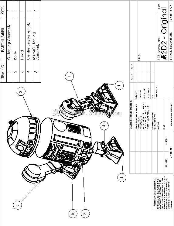 R2D2���е������ͼֽ��˵��