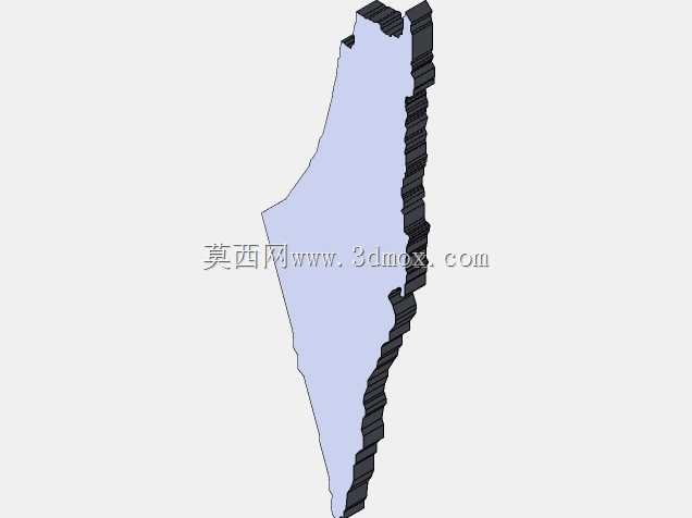 巴勒斯坦地图\u0026 3D打印机钥匙链