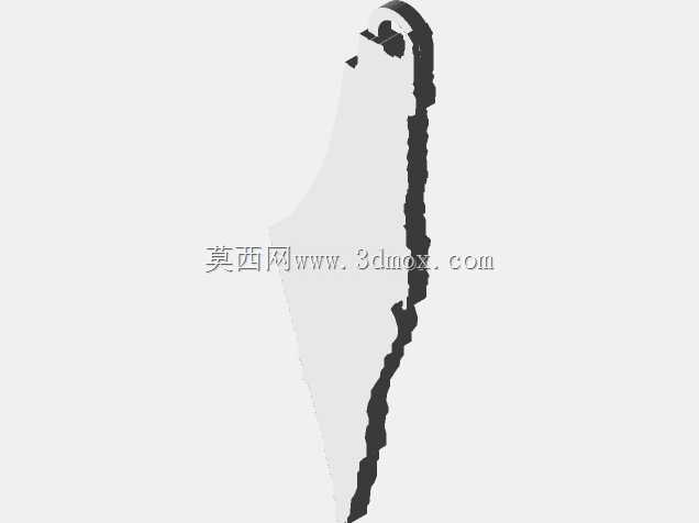 巴勒斯坦地图\u0026 3D打印机钥匙链
