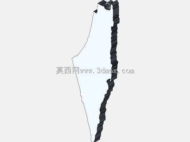 巴勒斯坦地图\u0026 3D打印机钥匙链