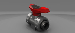 PVC DN 20球阀