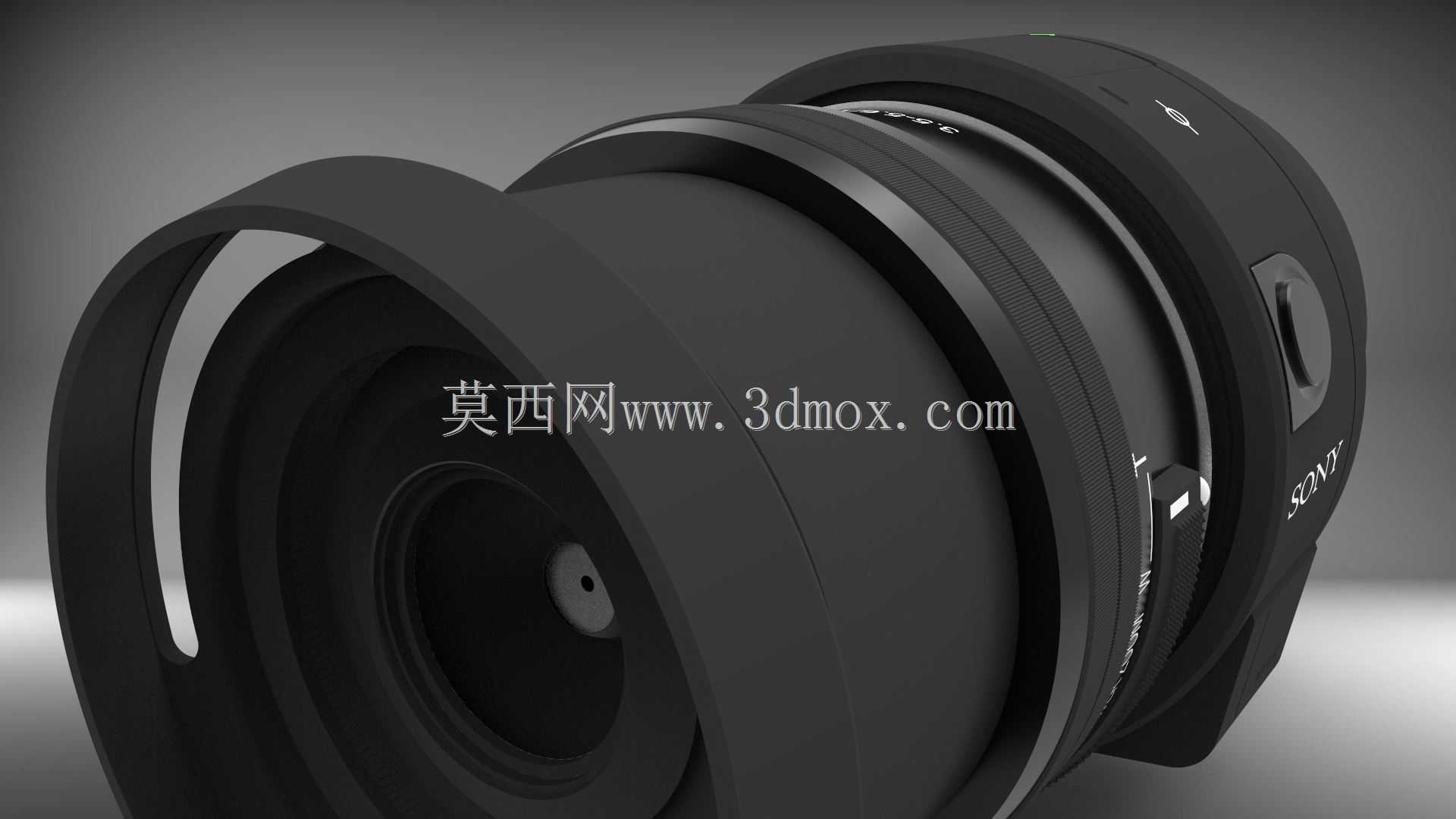 索尼QX1L NX 9.0建模