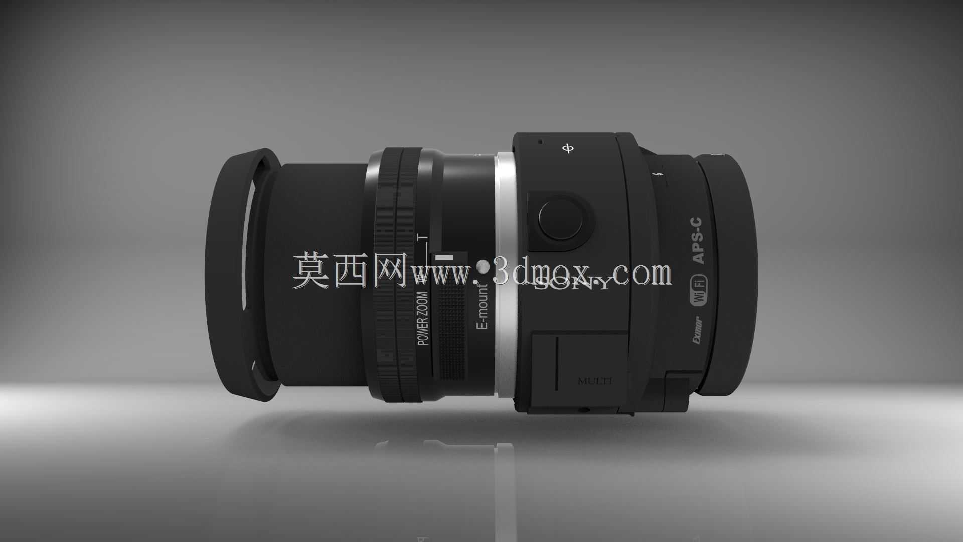 索尼QX1L NX 9.0建模
