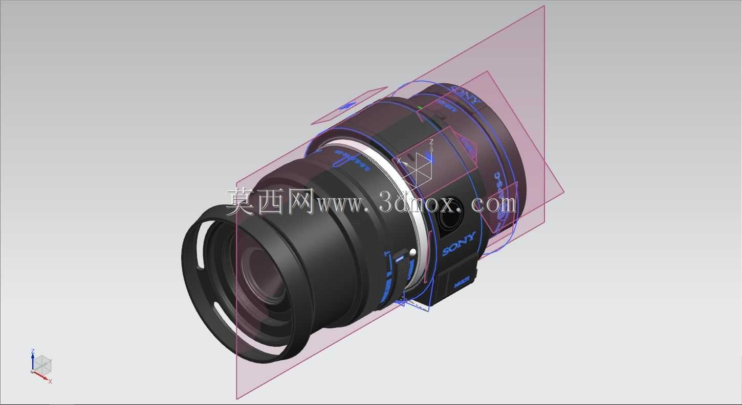 索尼QX1L NX 9.0建模