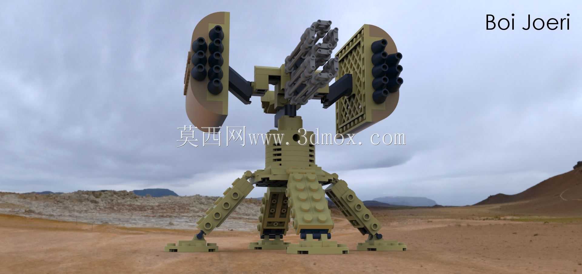 乐高炮塔