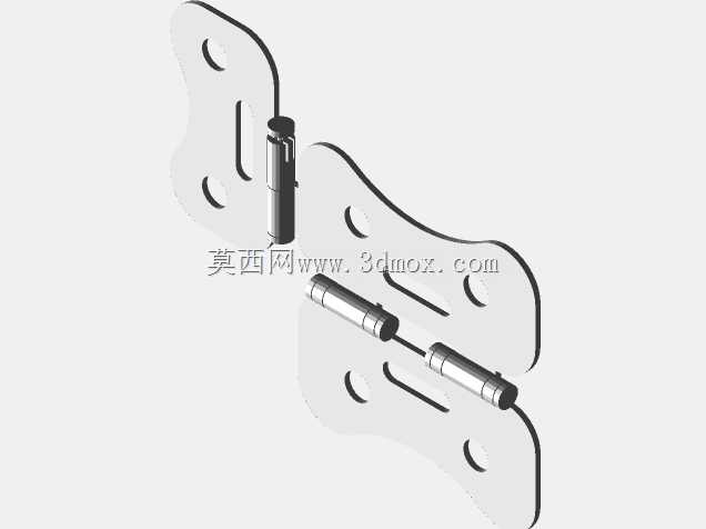 带锁紧机构的三轴铰链