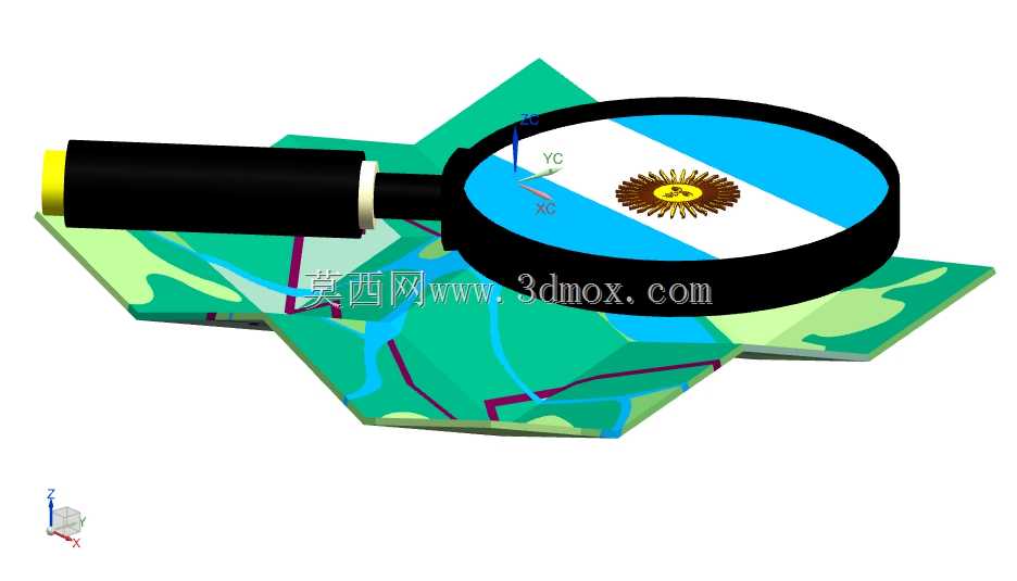 Logo 3D OpenStreetMap阿根廷