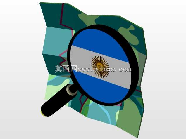 Logo 3D OpenStreetMap阿根廷