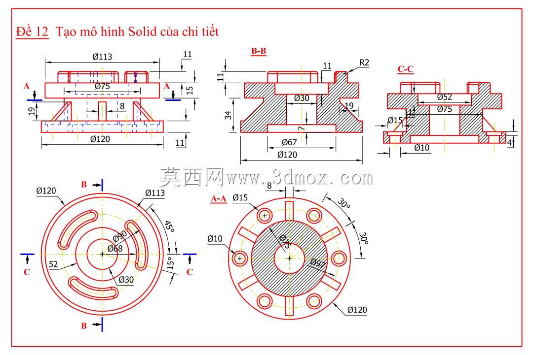 [NX 11.0.1 CAD]��ϰ3D��ģ-��ϰ12