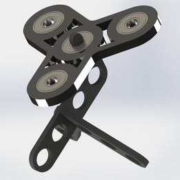 Fidget旋转支架