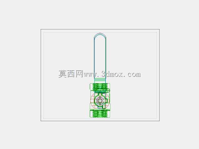 球阀三维模型